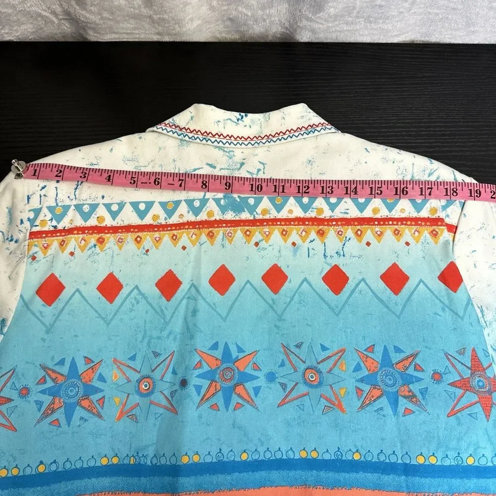 Vintage Drapers & Damons Desert Bloom Beaded/ Embroidered Jacket Women’s XL NWT